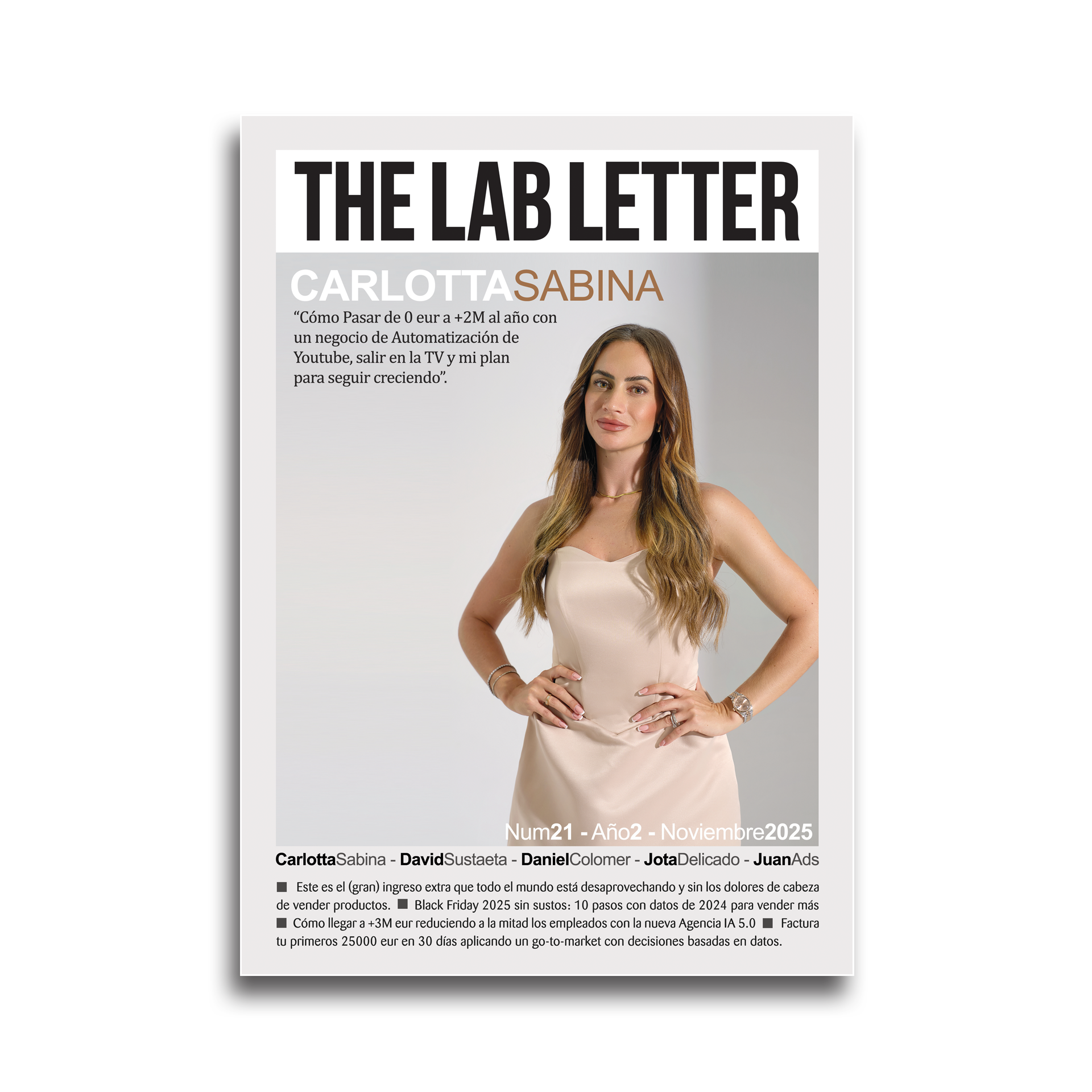 21 - Cómo pasar de 0 a 2M al año - Carlotta Sabina
