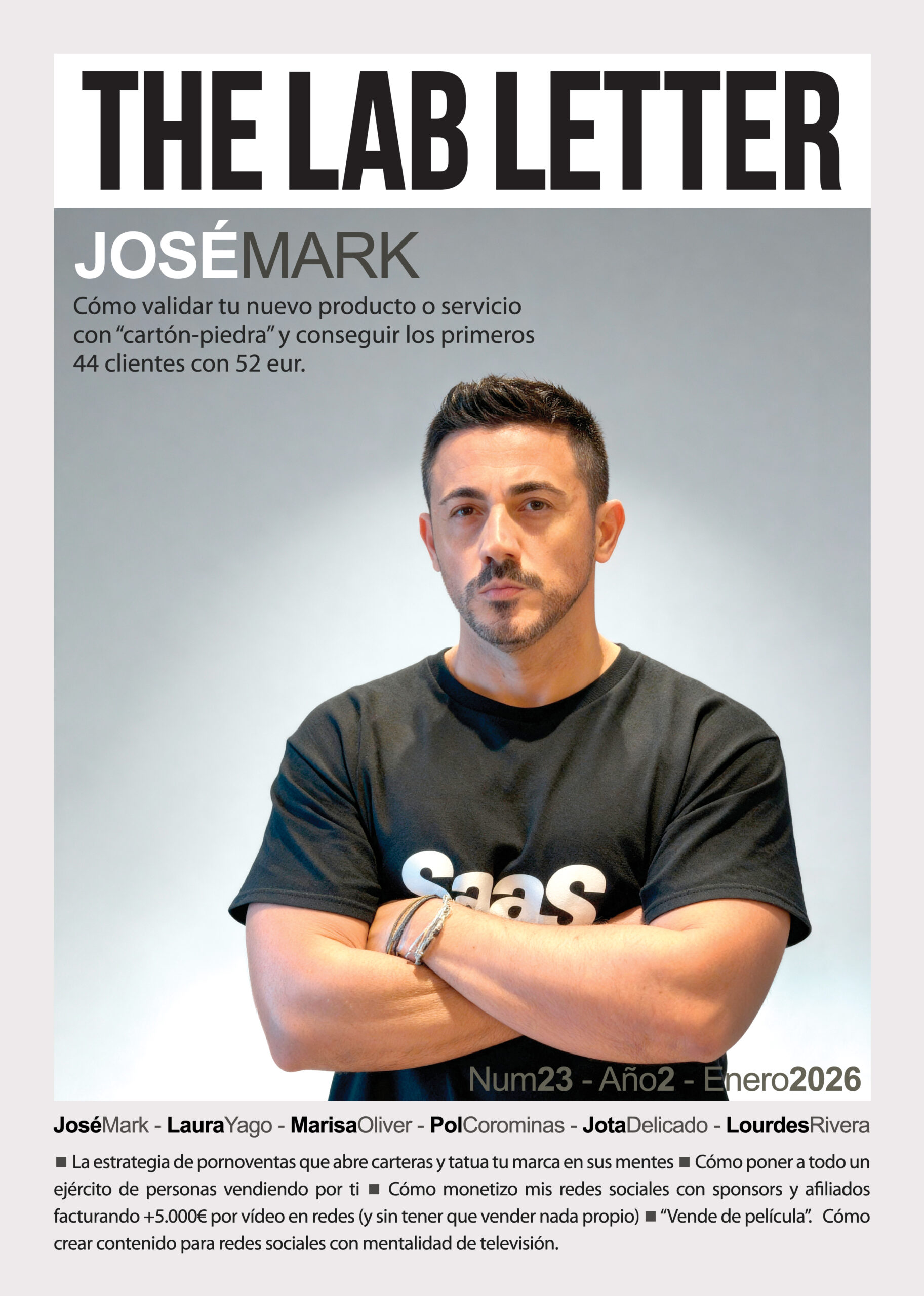 23 - Cómo validar tu producto o servicio con "cartón-piedra" y conseguir los primeros 44 clientes con 52 eur - José Mark